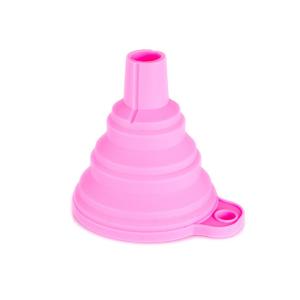 Quality Kitchen Food Grade Silicone Funnel Liquid Dispenser Kitchen Small Tool Accessories Foldable Silicone Foldable Funnel wholesale