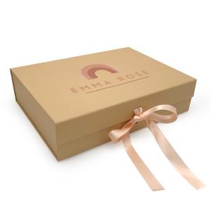 Quality Brown Foldable Packaging Box Small Cutomized For Face Cream wholesale