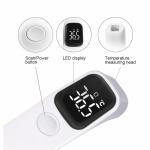 LED Household Digital Thermometer Infrared Acrylic Laser Temperature Reader