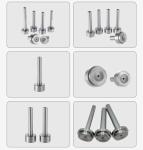 Professional Straight Ejector Pin Stepped Ejector Pin ISO9001 Certified