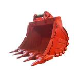 Custom Excavation Rock Bucket Attachment , Demolition Excavation rock ripping