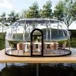 Eggshell house Smart Dome Star River View Egg House Hotel