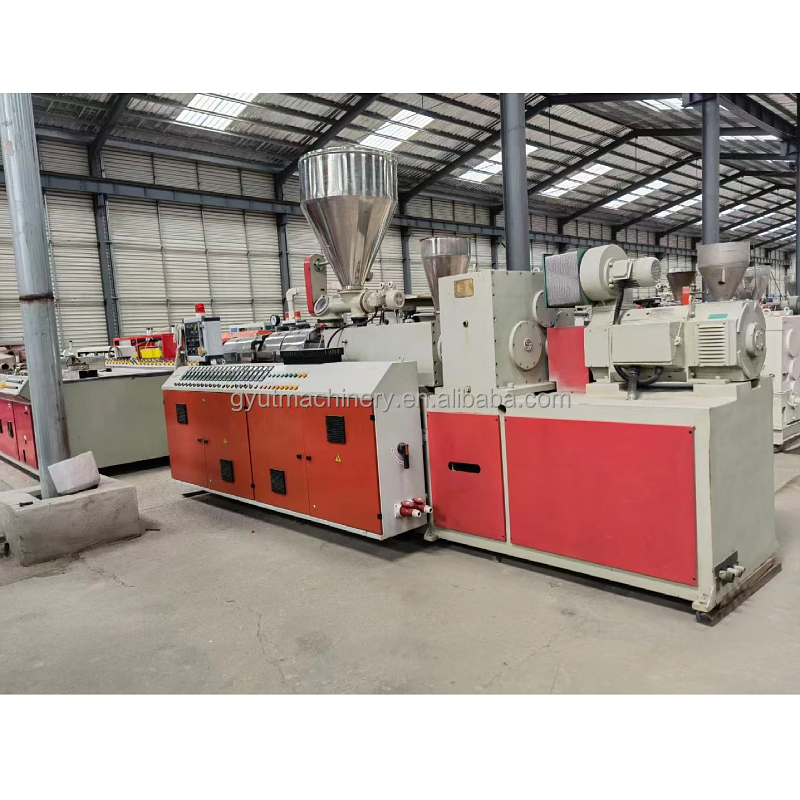 65/132 Twin Cone Pipe Making Machine Second Hand 20mx2.5mx2.2m for Plastic Processing