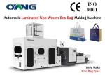 Eco 3D Nonwoven Bag / Non Woven Box Bag Making Machine For Gift Bag / Drink Bag