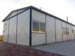 light steel structure sandwich panel prefab house for sale