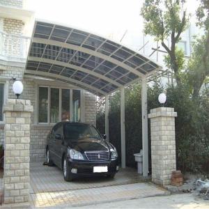 Quality Car Shade Green 2mm Polycarbonate Porch Canopy wholesale