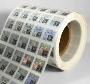 Quality Paper / Vinyl / PET Security Label Stickers Strong Adhesive Waterproof Tamper Proof wholesale