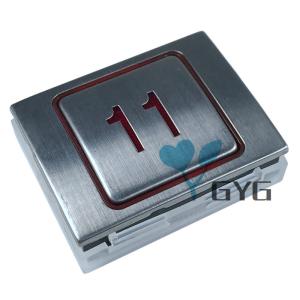China GYG SQUARE ELEVATOR PUSH BUTTON / ELEVATOR DOWN BUTTON 36*47MM on sale