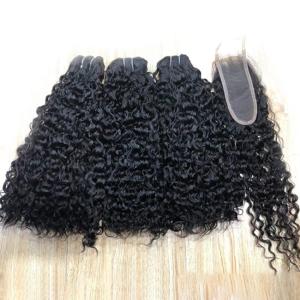Quality Mink Brazilian Double Drawn Pixie Curls Human Hair Extension Kinky Curly wholesale