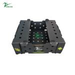 A4 Nuc Asparagus Corrugated Plastic Sheet Box With UV Coating