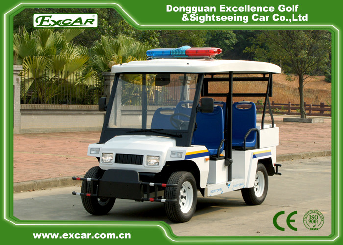 5 Seats Chinese Electric Patrol Car With 48v Trojan Battery