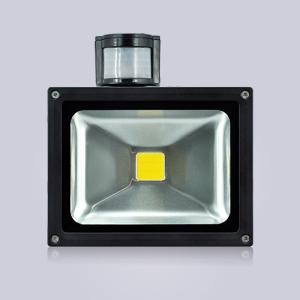 Quality High Quality 10W 20W 30W 50W 70W PIR Sensor LED Floodlight Aluminum alloy+Tempered Glass wholesale