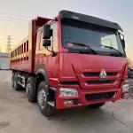 Automatic 8x4 371hp Sinotruk Howo Mine Sand Dump Tipper Truck 40 Ton 60 Ton In