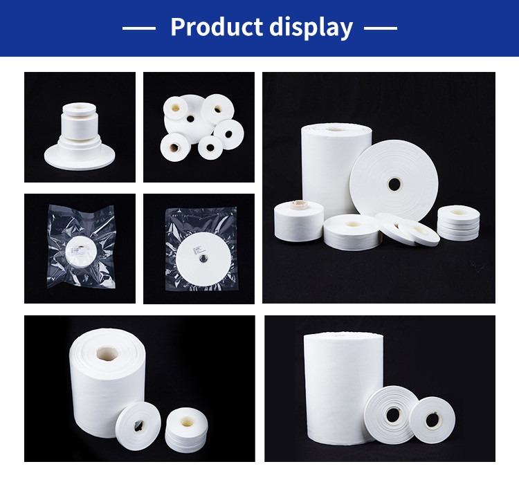 50m Cleaning Wipe Roll Polyester Nylon Dry Wipes For Floor ODM OEM Service Machine Cleanroom