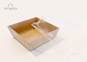 Quality Customized Takeaway Food Containers Bakery Box Suit For Cafe / Sweet Shop wholesale