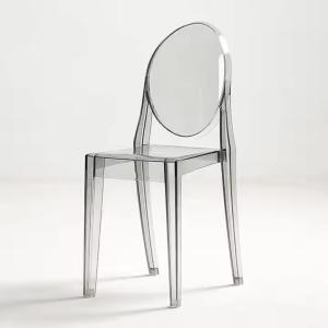 Quality Armless Round Back Clear Chiavari Chairs Polypropylene Acrylic Chiavari Chairs Wholesale wholesale