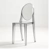 Buy cheap Armless Round Back Clear Chiavari Chairs Polypropylene Acrylic Chiavari Chairs from wholesalers