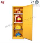 Welded Steel Slimline Chemical Storage Cabinet Double-wall Painted with