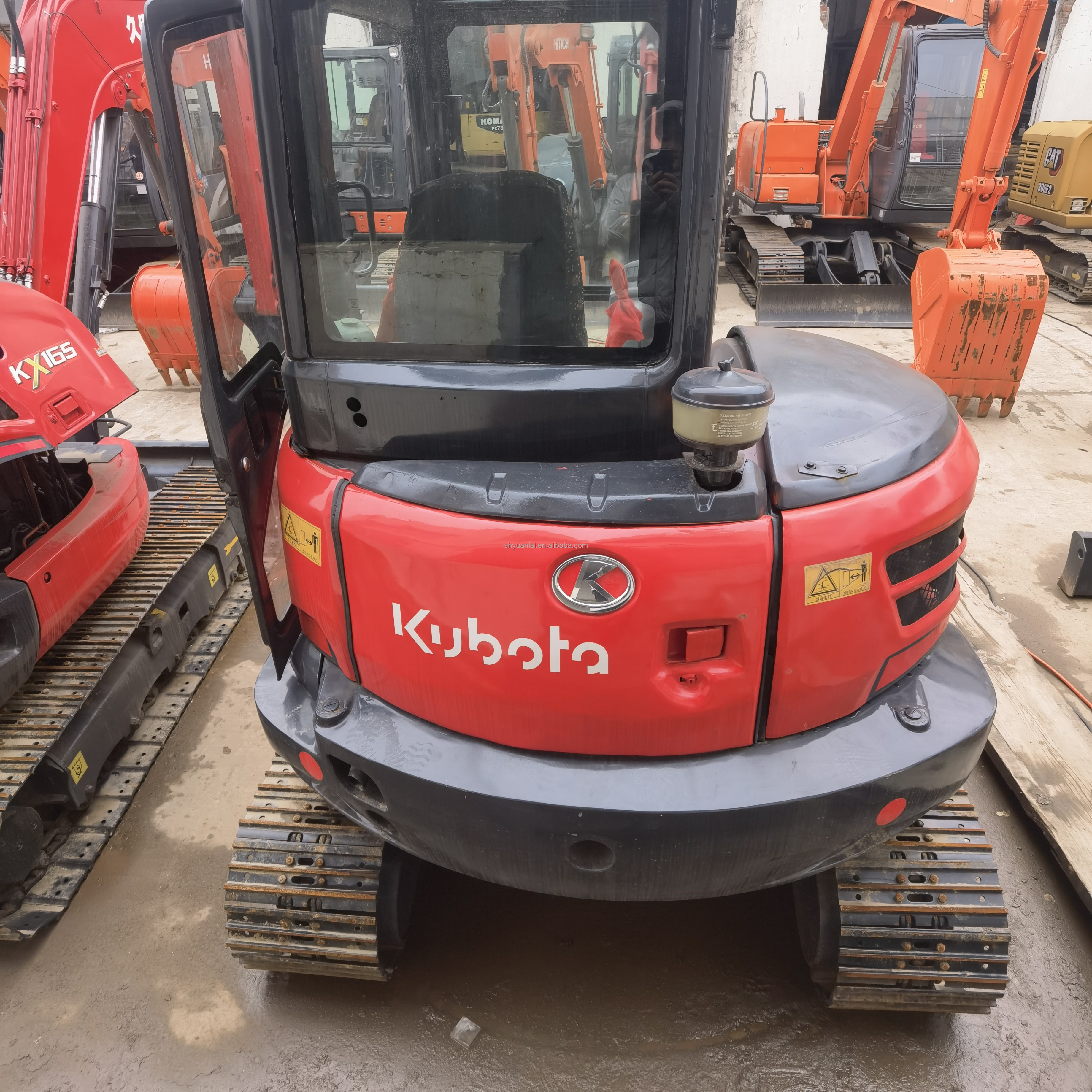 Original Japan Used Excavator Kubota KX165 6t Second Hand Excavator in Good Condition