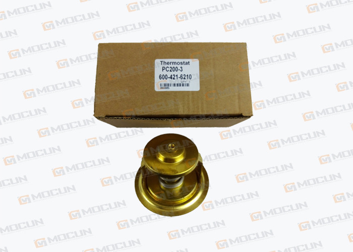 600-421-6120 6004216120 Komatsu Thermostat Engine Replacement Parts 6D95 PC200-3