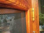 Best Design Octagonal Fixed Glass Top Hung Aluminium Alloy Woodgrain Windows
