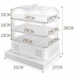 Multifunctional Large Capacity 3 Layer Cooking Steamer Pot Electric Food steamer