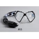 Diving equipment high quality silicone diving mask set of underwater ventilation