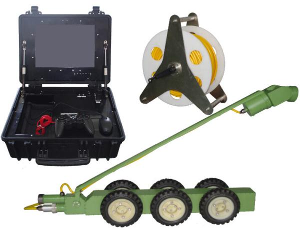 Cheap Pipeline Inspection ROV VVL-A100,can inspect Min 100mm diameter pipe for sale