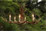 Countryside Deer Antler Chandelier For Farmhouse Warehouse Lighting Fixtures (WH