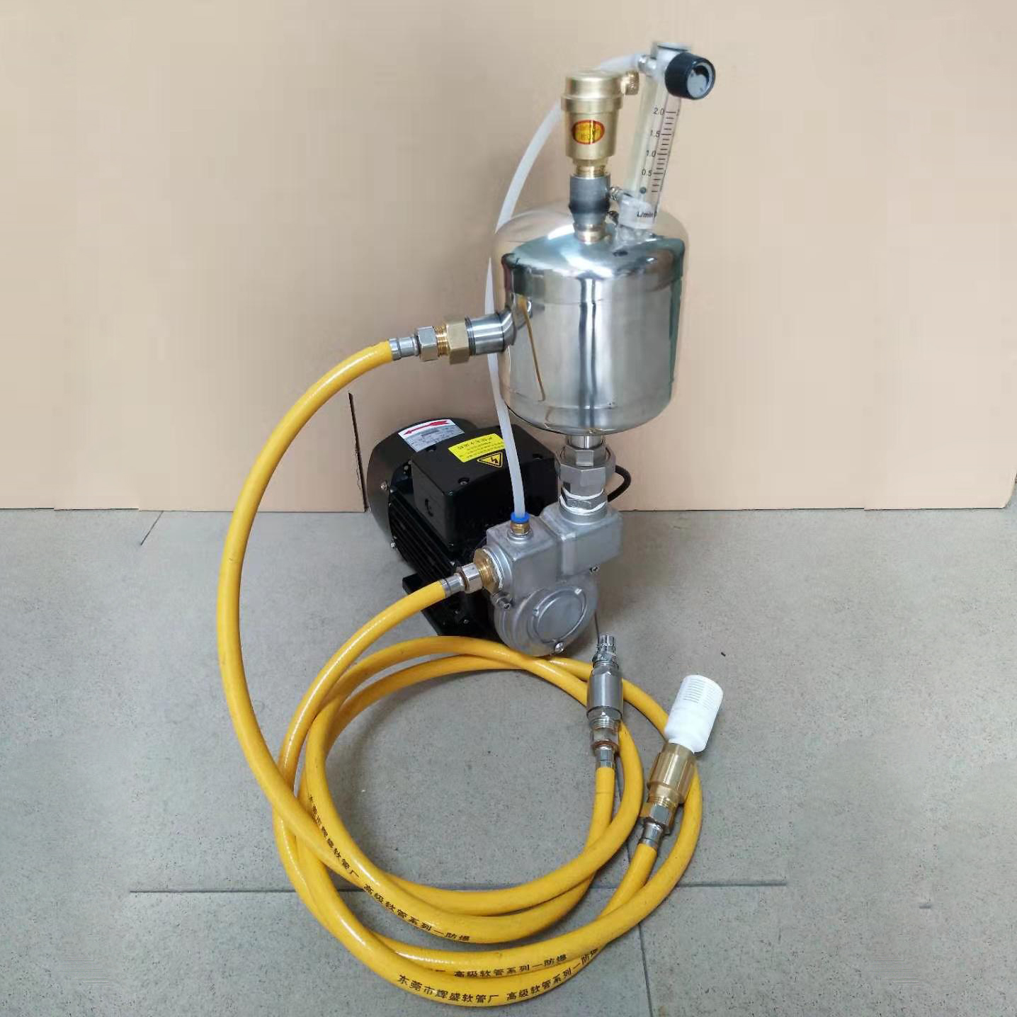 0.5 - 3KW Horizontal Centrifugal Ozone Mixing Pump With Tank