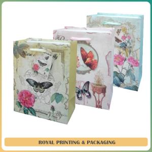 Quality customize high grade paper bag for apparel/cosmetic /jewelery wholesale