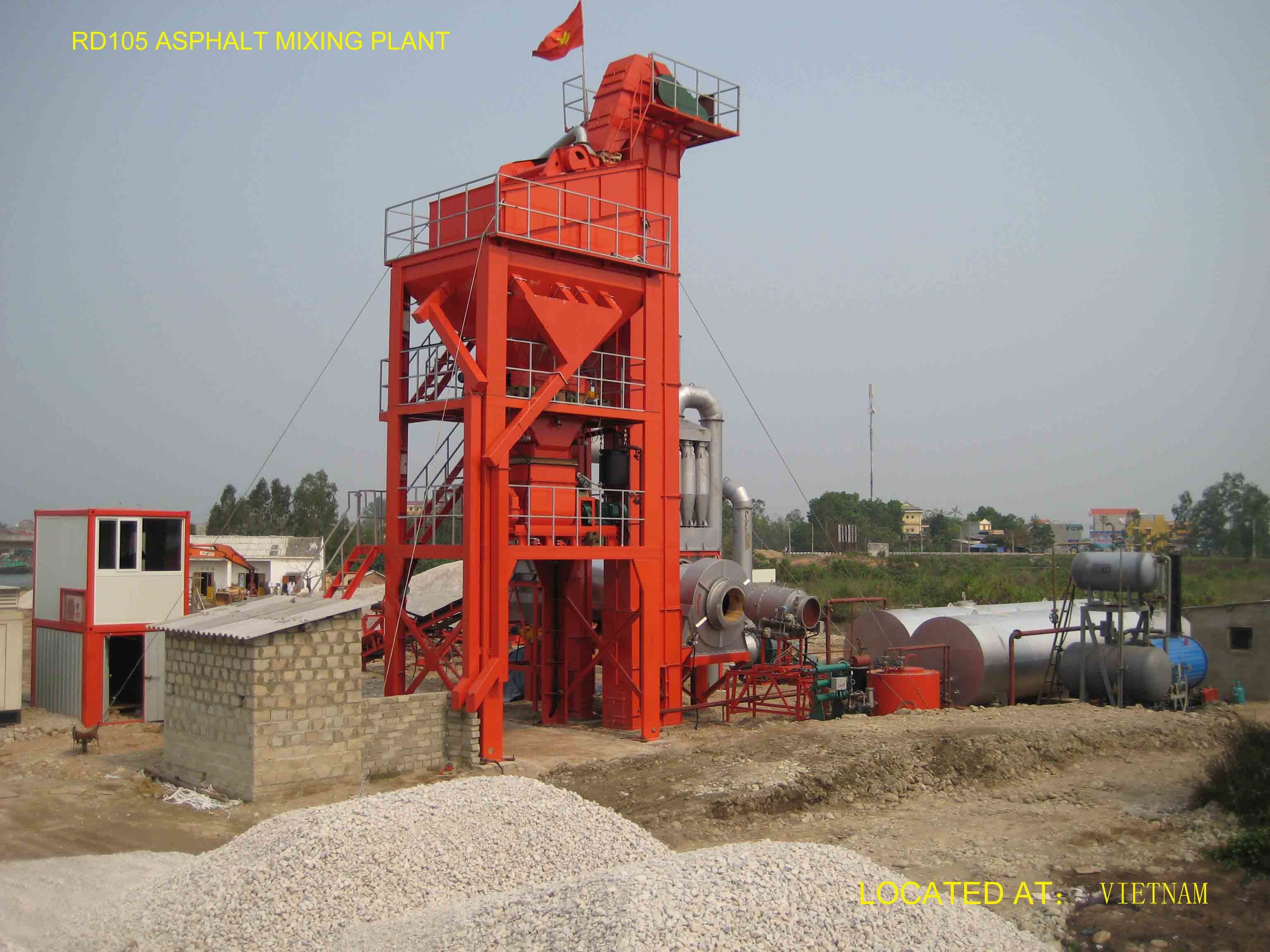 3000kg/Batch 240t/H Asphalt Mixing Plant Road Construction Machinery