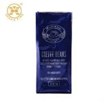 0.5kg Glossy Blue Coffee Bean Packaging Bags With Valve Vacuum Pack Bags For