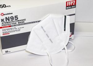 Quality Odorless Safe KN95 Surgical Dust Mask Personal Protection Soft Metal Nosepiece wholesale