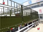 Tri Axles Truck Semi Trailers 60t Horse Livestock Trailers