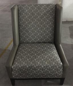 Quality Hotel fabric lounge chair ,single sofa LC-0019 wholesale