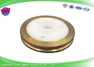 Quality A290-8004-X713 Brass + Ceramic Fanuc EDM Parts F414 Lower Sub Wire Roller wholesale