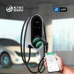 IP65 7KW 32A Mode Level 2 Floor-Mounted Outdoor Charging Pile for Tesla Nissan