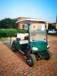 New Energy Lithium Battery Lead-acid Battery 4-seater Golf Cart Classic Dark