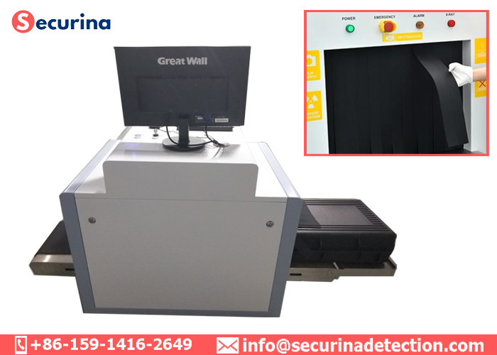 Linux Operation System X Ray Baggage Scanner For Shoes Factory / Government