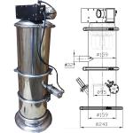 Transport Pneumatic Vacuum Conveyor For Powder Granules Qvc Series
