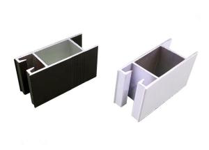 Quality White Black Powder Coating Aluminum Thermal Break Window Profiles wholesale