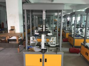 Quality Firm Structure Paper Box Manufacturing Machine Highly Sensitive For Food Box wholesale