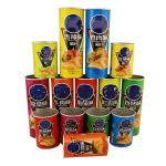 Custom Paper Tube Food Packaging Aluminum Foil Inline Potato-chip Snacks