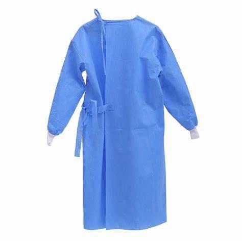 Cheap Plus Size Medical Polyethylene Hospital Disposable Gowns for sale
