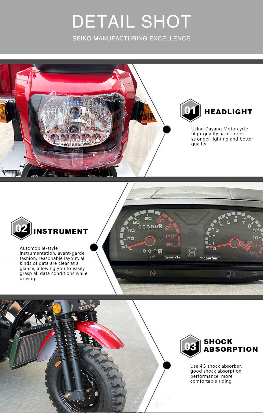 Standard Size Motorized Tricycles 800kg Loading Capacity for Your Business Needs