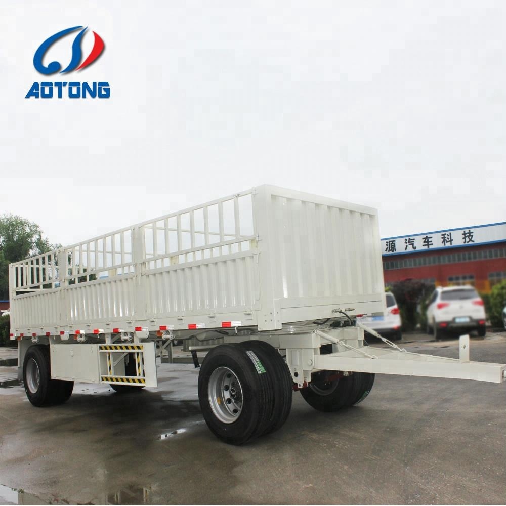 Draw bar farm tractor truck full trailers for Trailer Manufacture 7000*2500*1500 mm