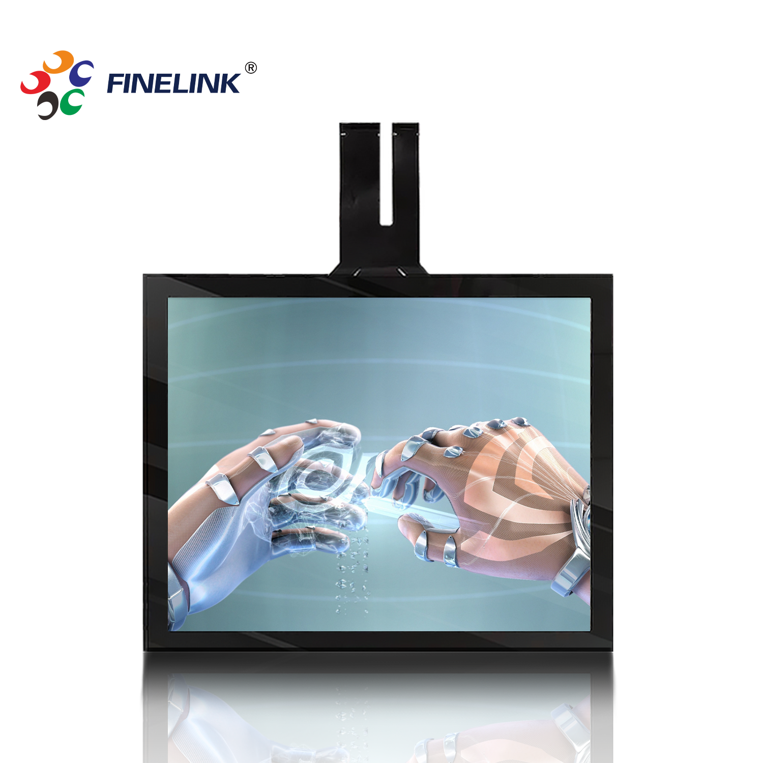 Industrial 15'' Projected Multi-Touch Waterproof Capacitive Touch Screen Panel With EETI/ILITEK Controller