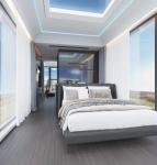 Steel Space Capsule House Newest Modern Sleeping Pods Capsule Hotel