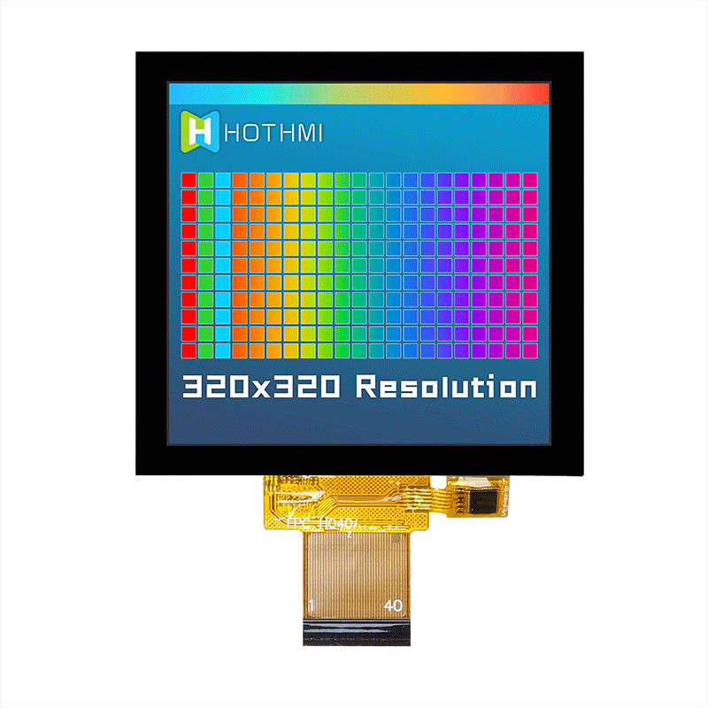 Square IPS TFT LCD Display 4 Inch 320x320 Dots With Pcap Monitor TFT module